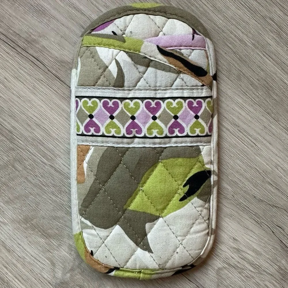 Vera Bradley Soft Case for Sunglasses Eyeglasses Portobello Road Pattern